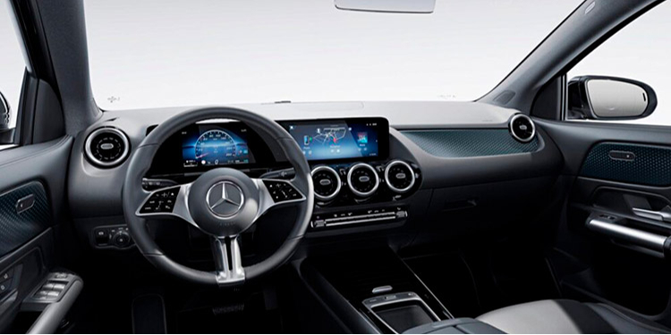 Interior de Mercedes GLA 250e