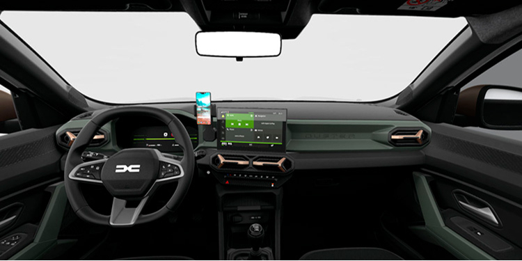 Imagen interior del Dacia Duster Extreme TCE