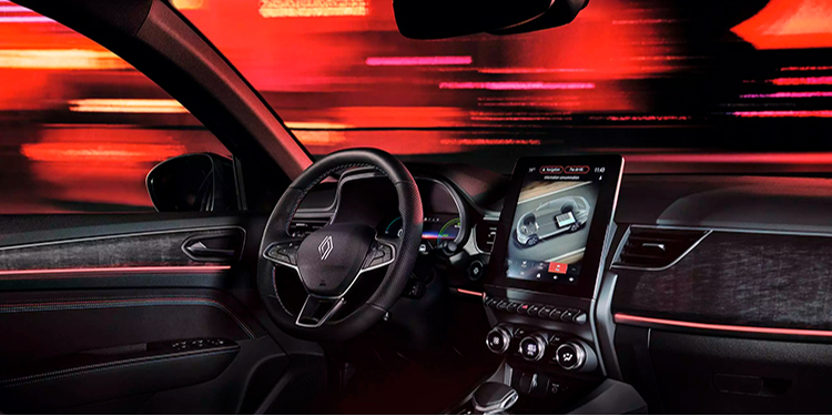 Imagen interior del Renault Arkana